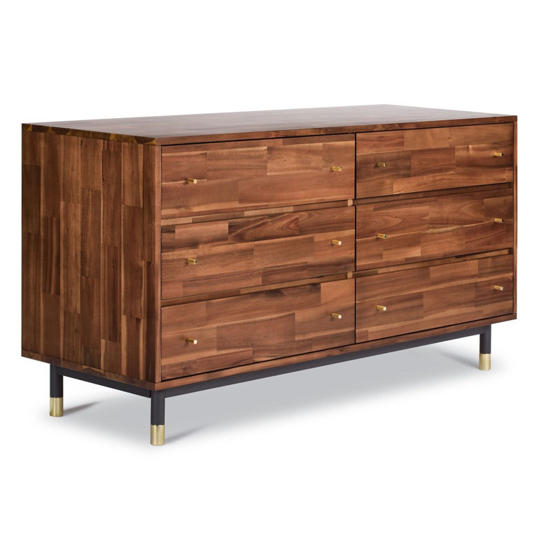 Dakota 6 Drawer Dresser & Reviews AllModern